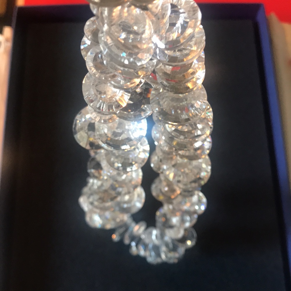 Rare Authentic Signed Swarovski Statement Clear C… - image 5